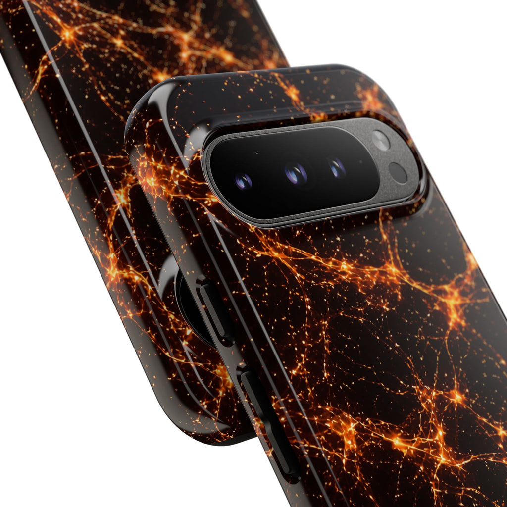 Neon Mycelium - Solar Flare Phone Case