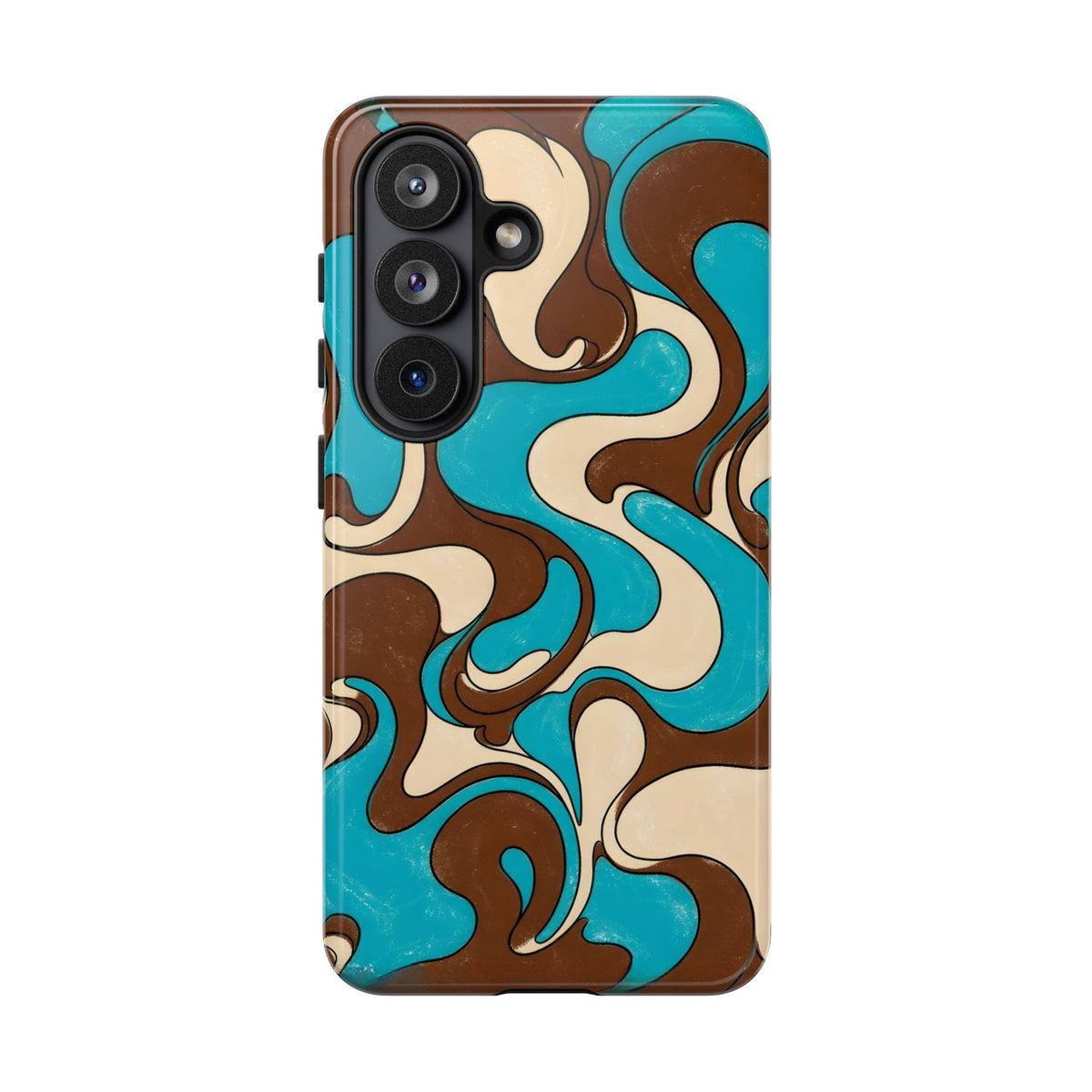 Fillmore Flow - Turquoise & Chocolate Phone Case