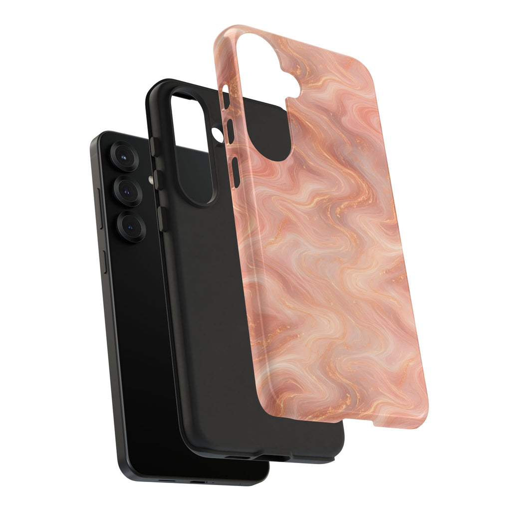Rose Gold Marble Phone Case