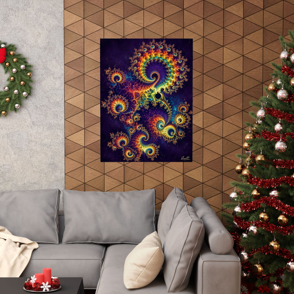Copper Infinity - Rainbow Poster