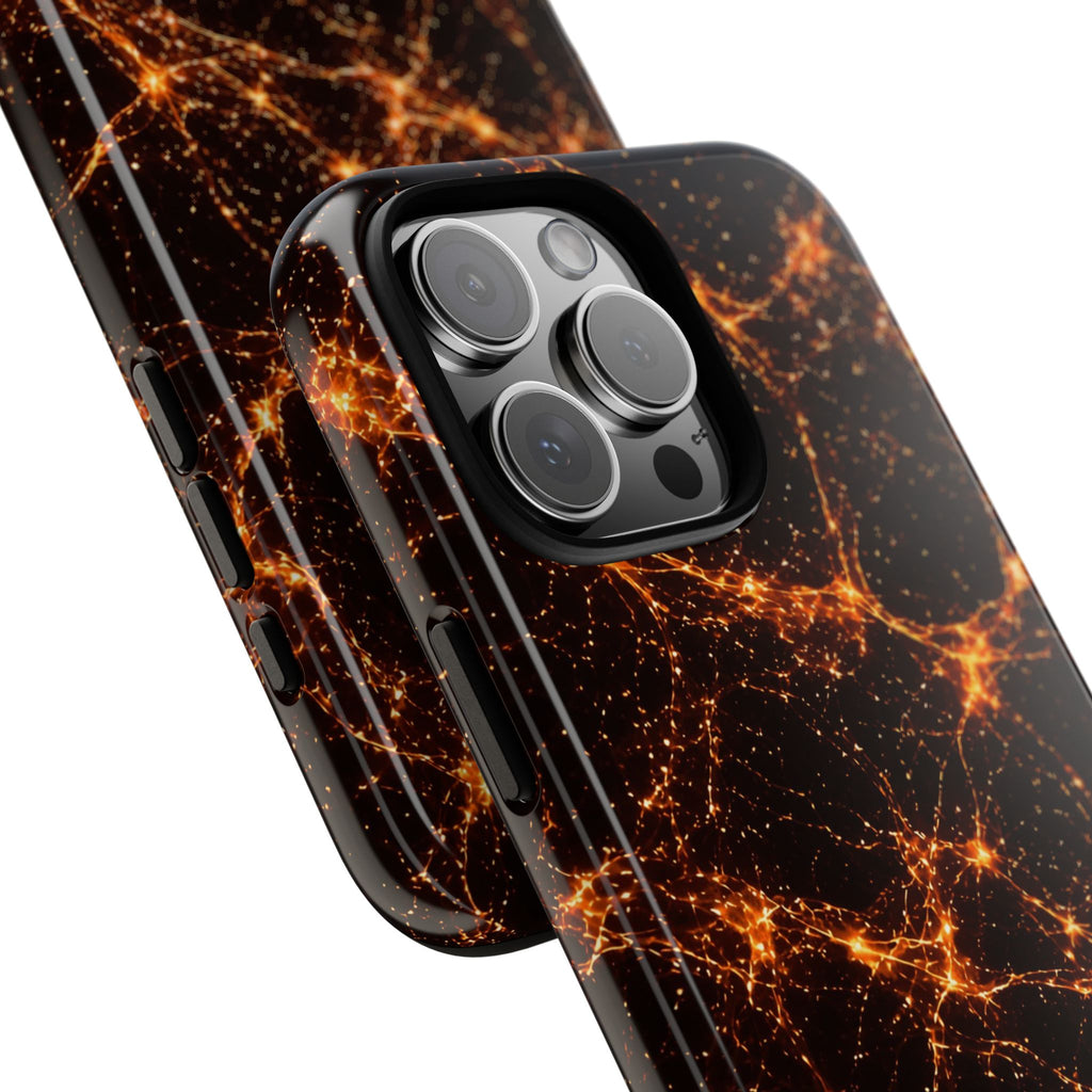Neon Mycelium - Solar Flare Phone Case