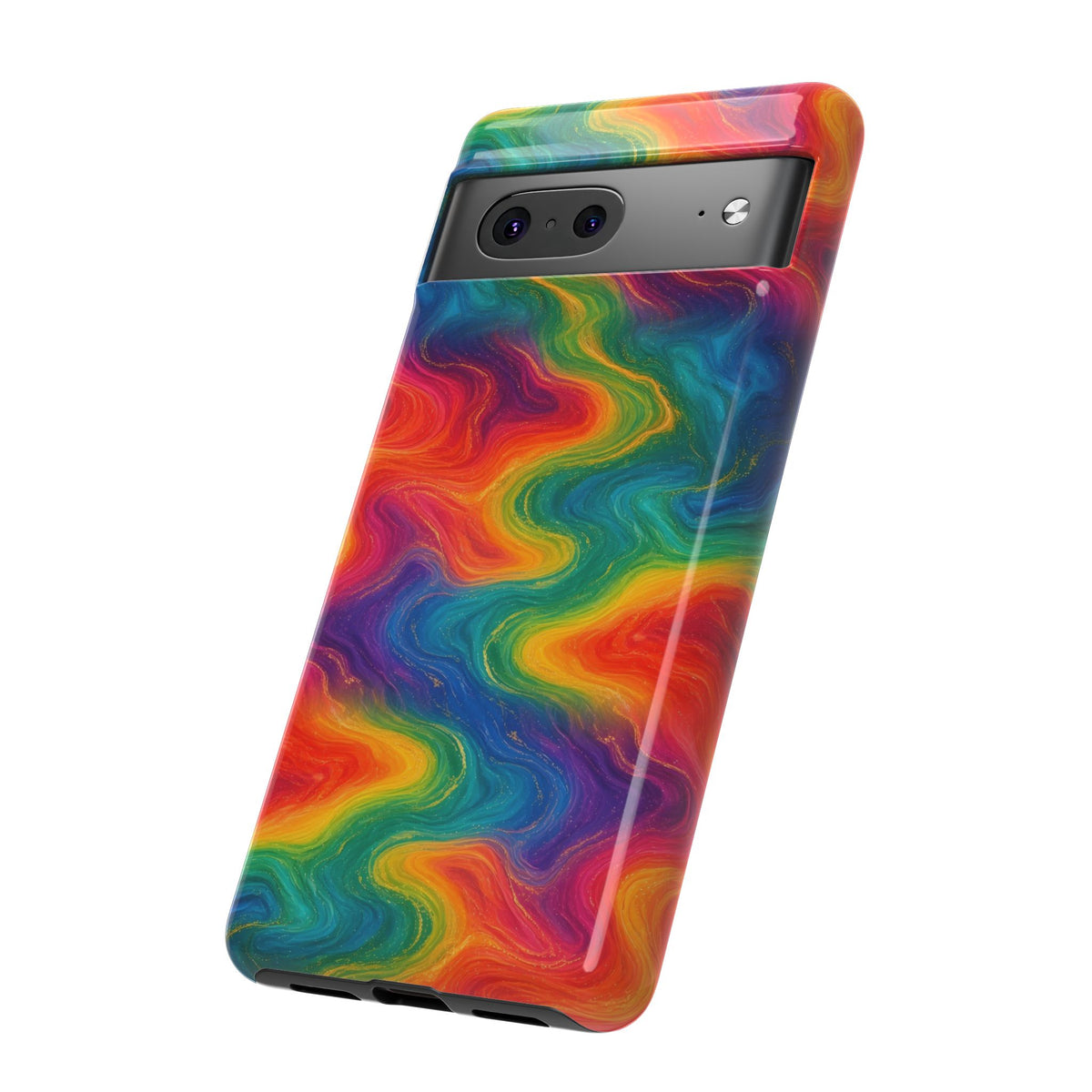 Rainbow Marble Phone Case
