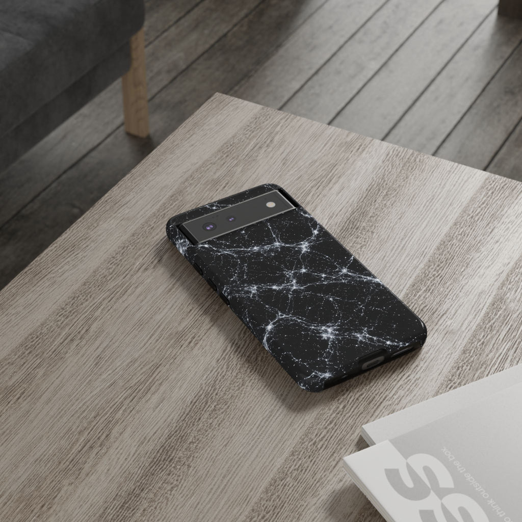 Neon Mycelium - Silver Ghost Phone Case