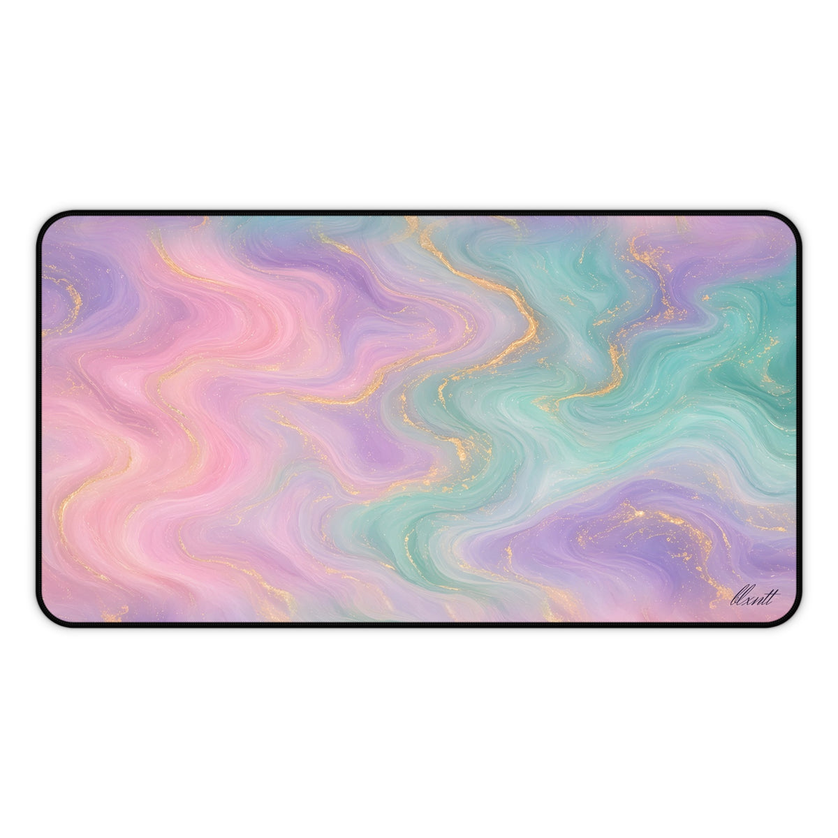Pastel Marble Desk Mat
