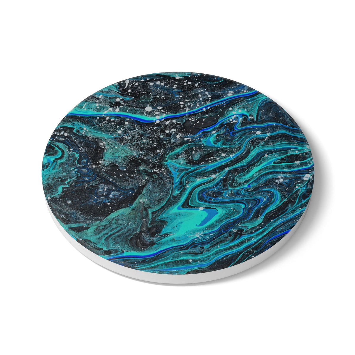 BLXNTT Deep Current Pour Ceramic Coaster