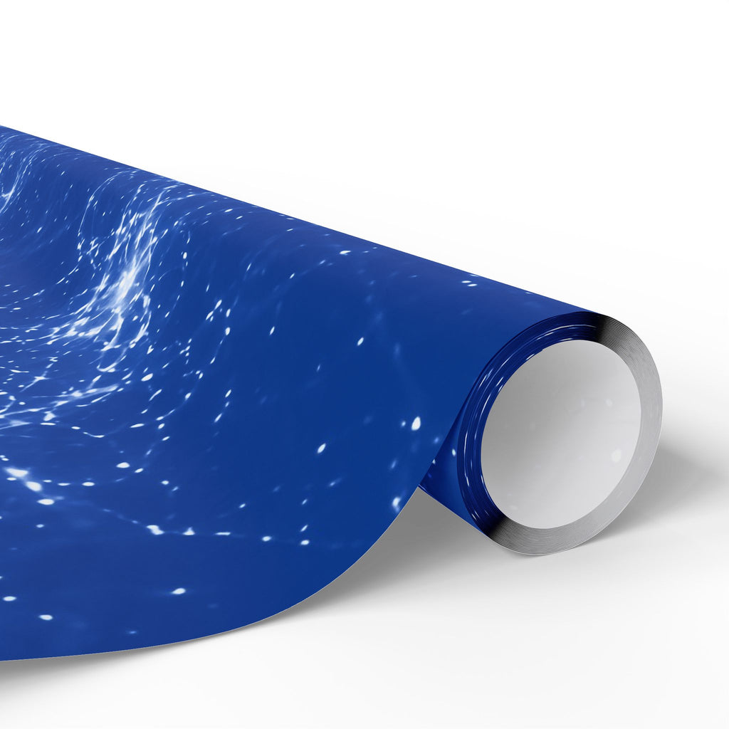 Neon Mycelium - Blueprint Wrapping Paper