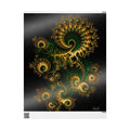 Copper Infinity - Emerald & Gold Wrapping Paper