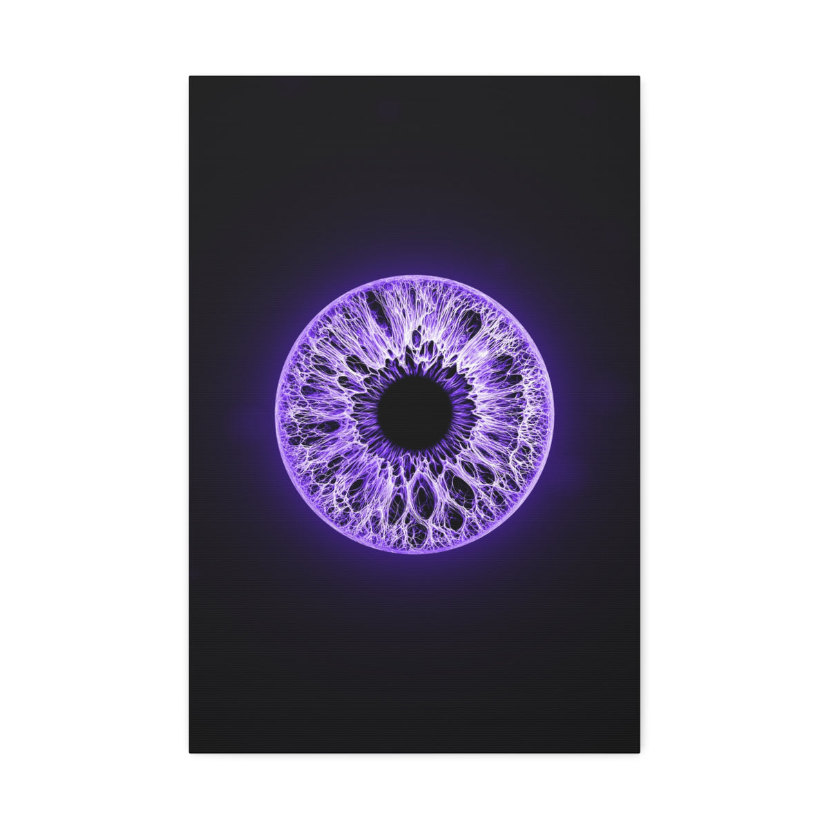 BLXNTT Iris – Lace Web Ultraviolet Glossy Canvas