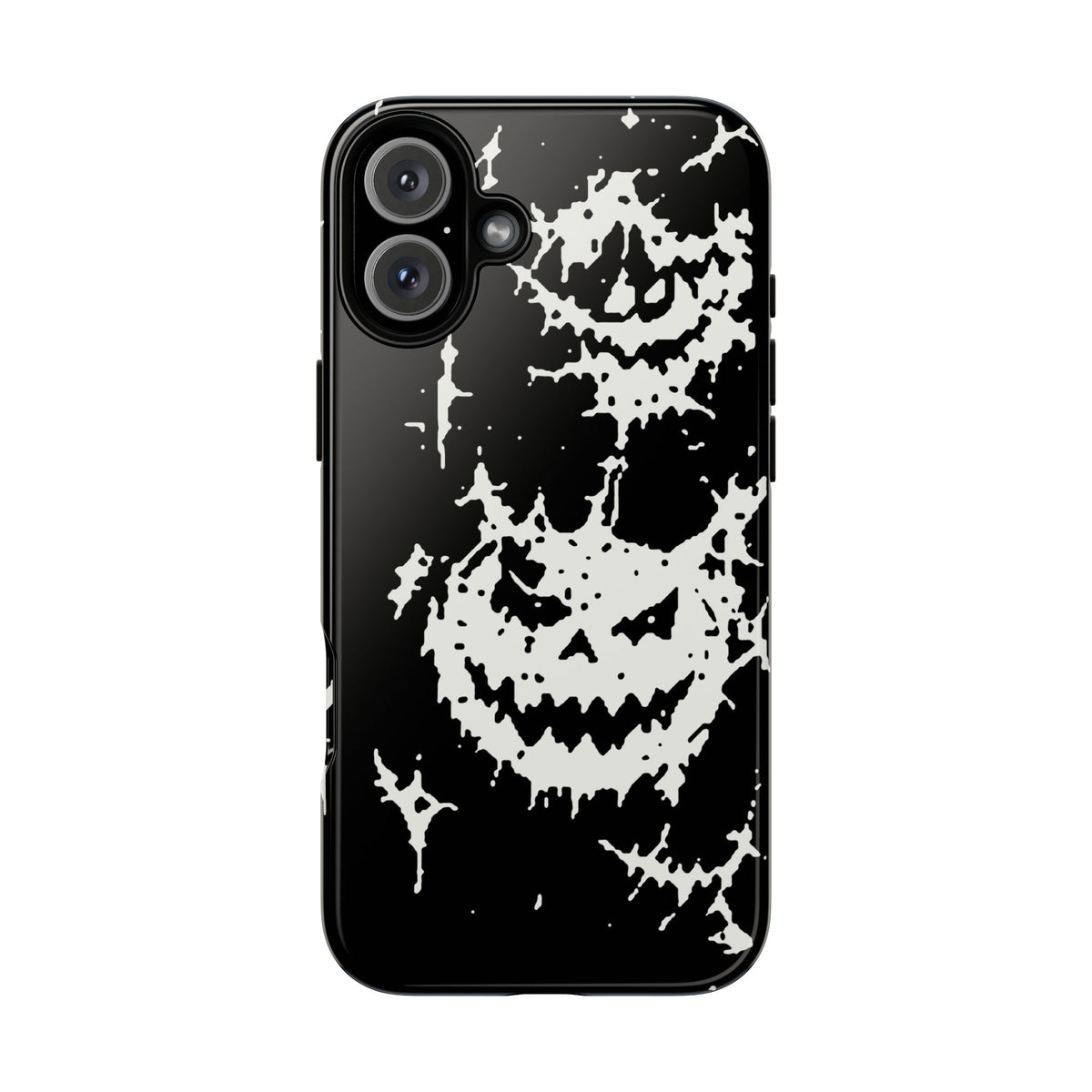 White Spiderweb Pumpkin Phone Case
