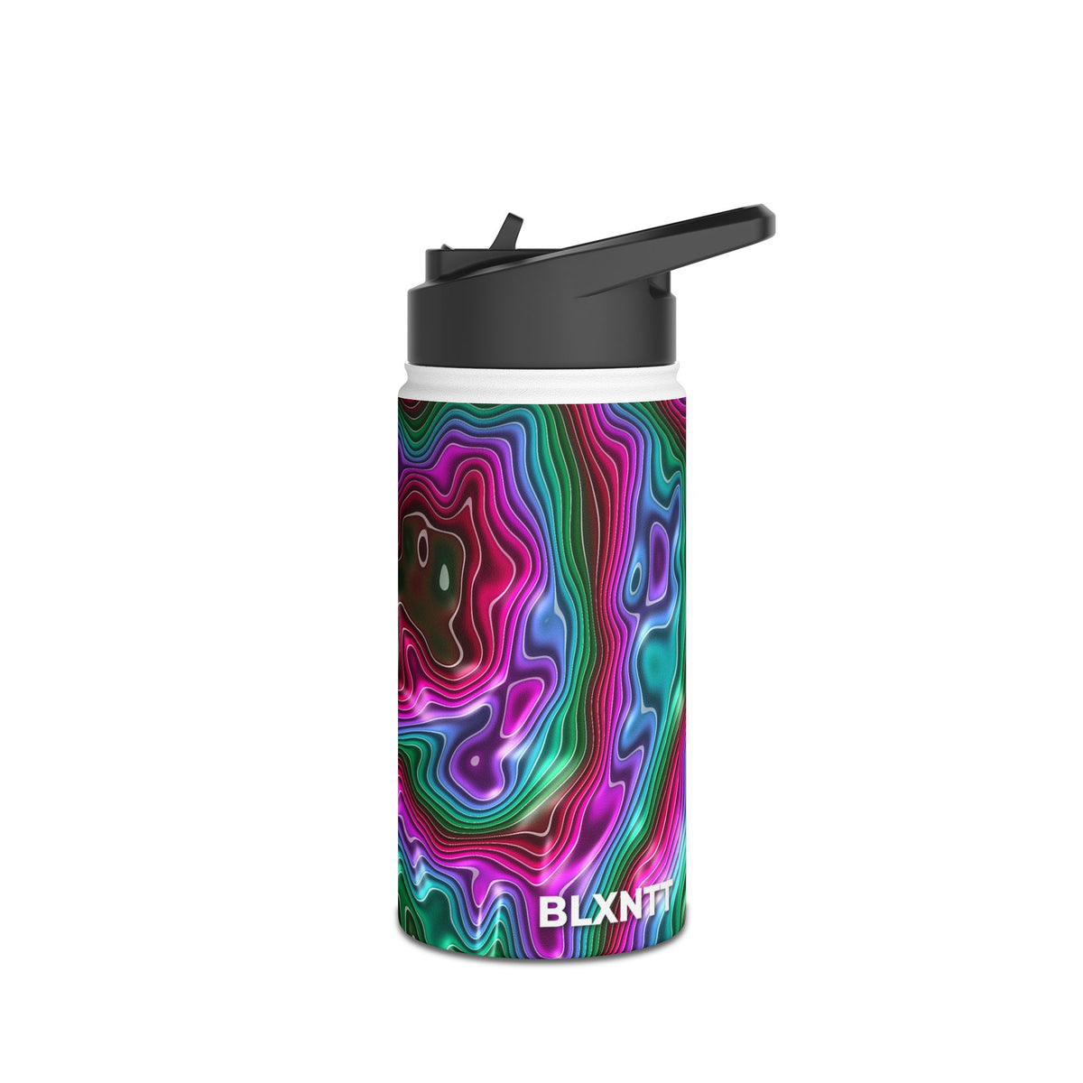Neon Agate Water Bottle