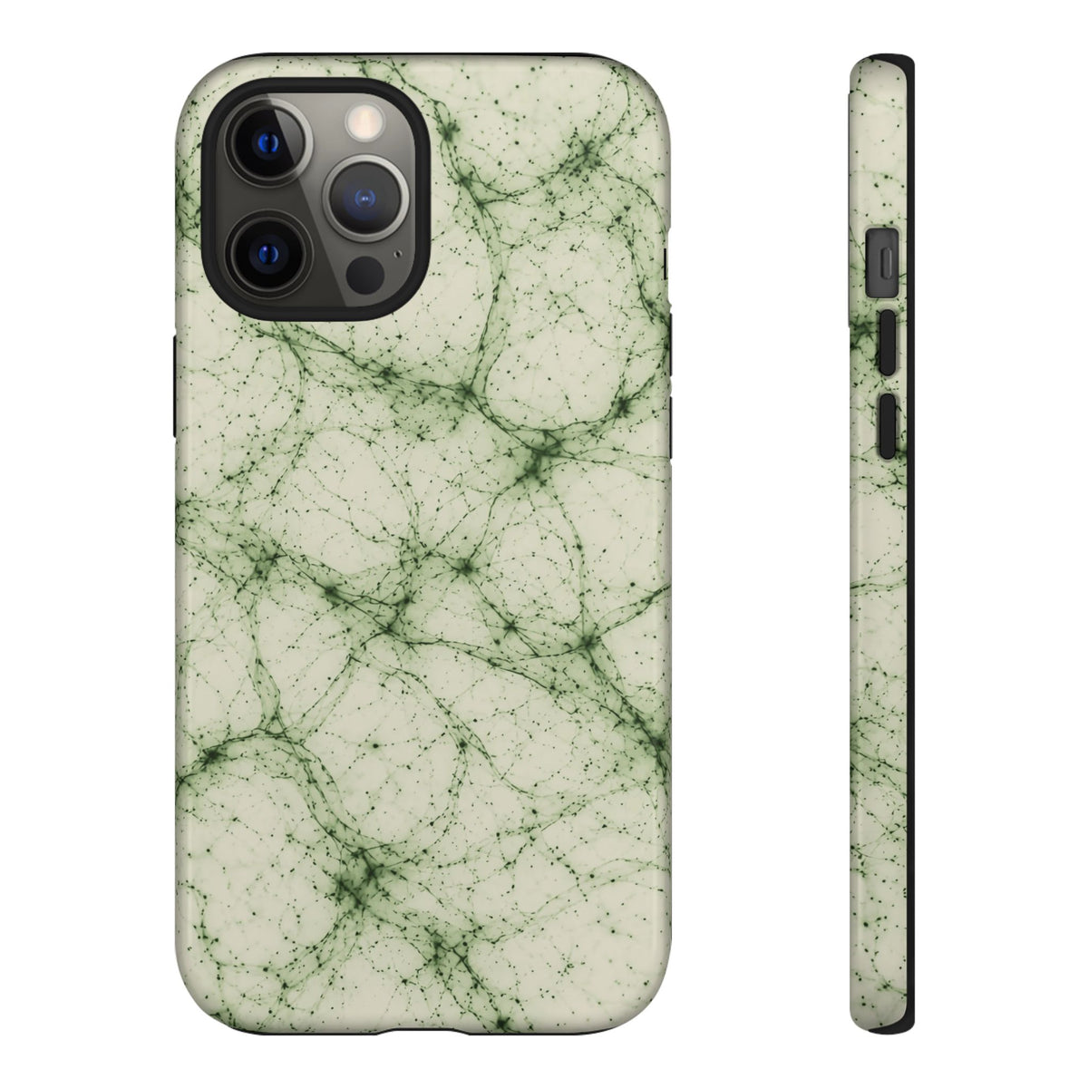 Neon Mycelium - Matcha Latte Phone Case