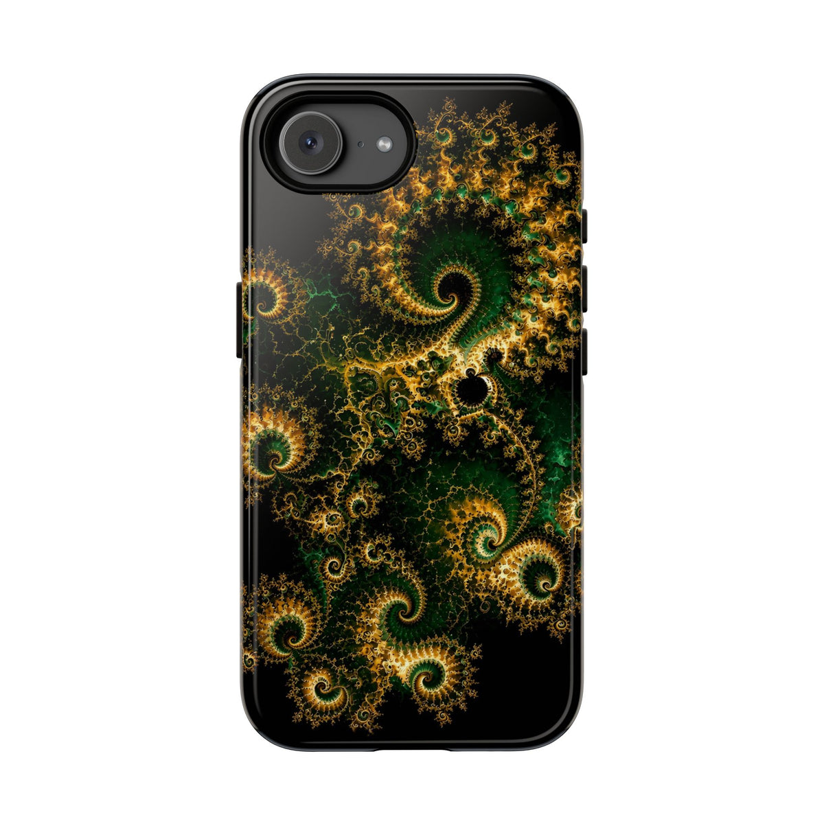Copper Infinity - Emerald & Gold Phone Case