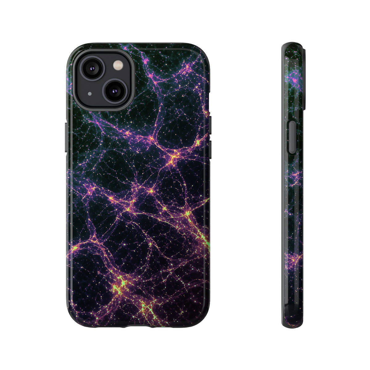 Neon Mycelium - Holographic Phone Case