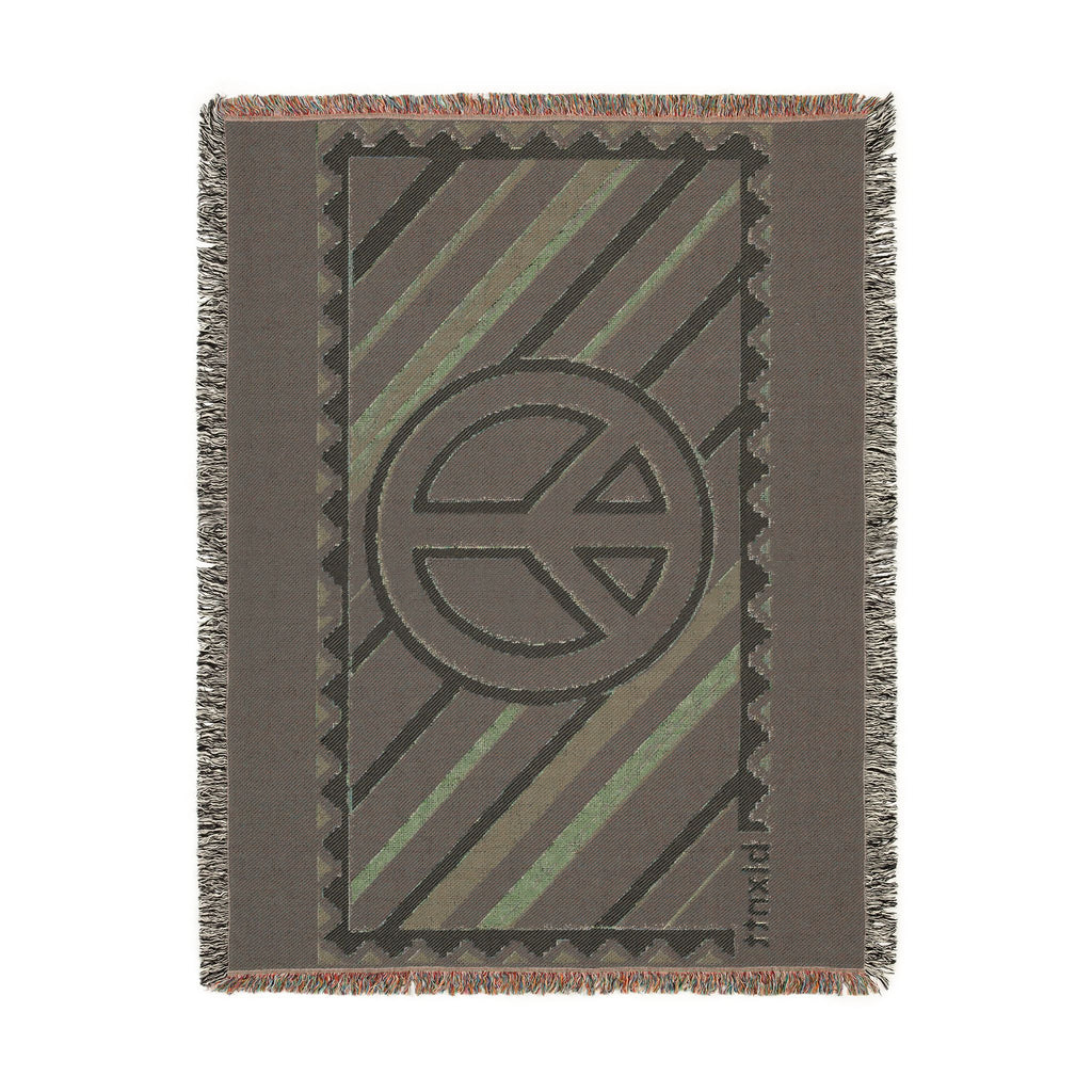 BLXNTT Purple Hippie Woven Blanket #4
