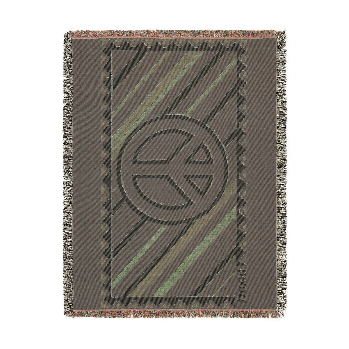 BLXNTT Purple Hippie Woven Blanket #4