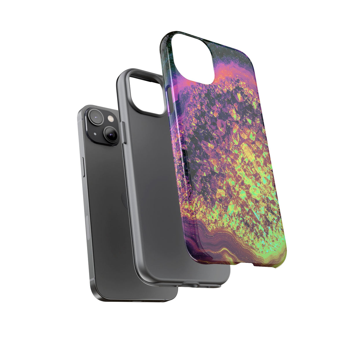 Geode Core - Holographic Phone Case