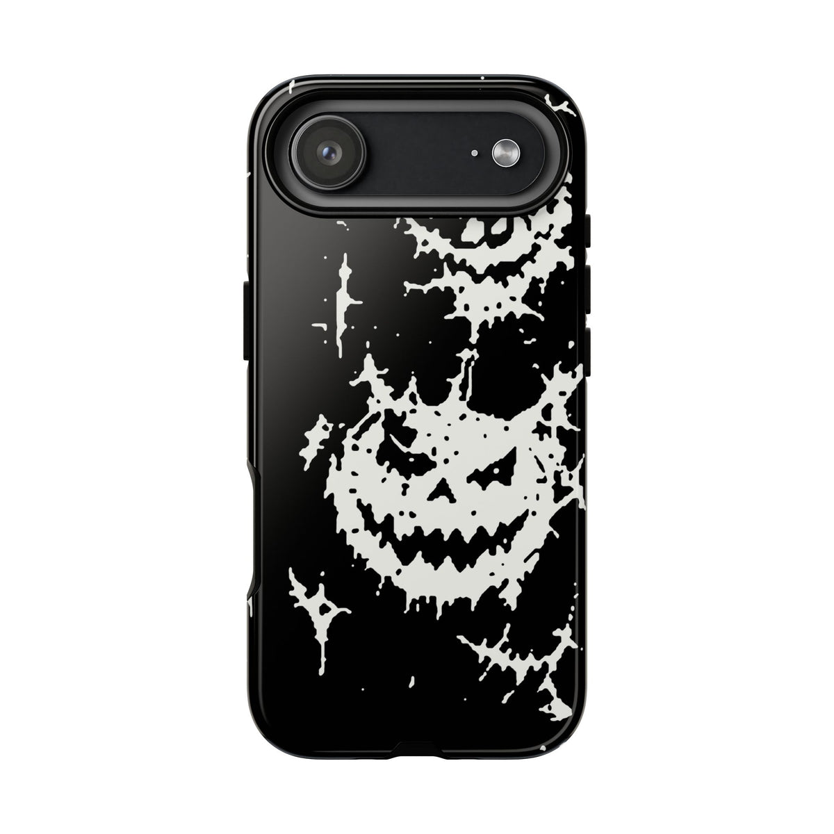 White Spiderweb Pumpkin Phone Case