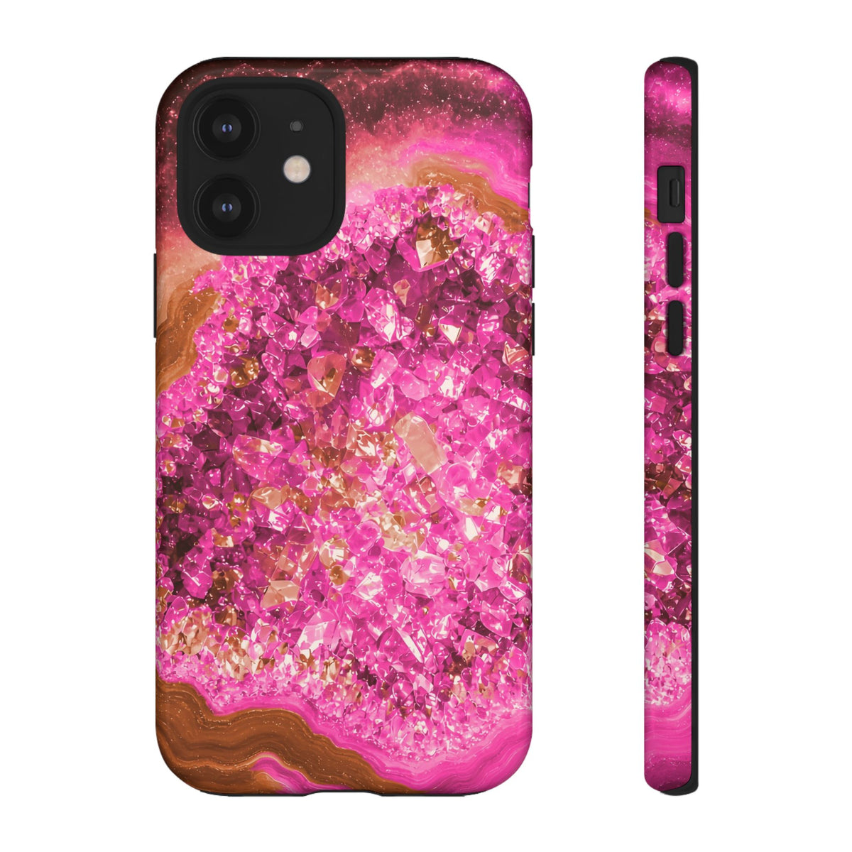 Geode Core - Terracotta Neon Phone Case