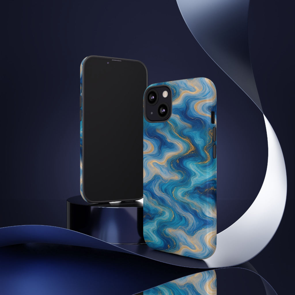 Ocean Blue Marble Phone Case
