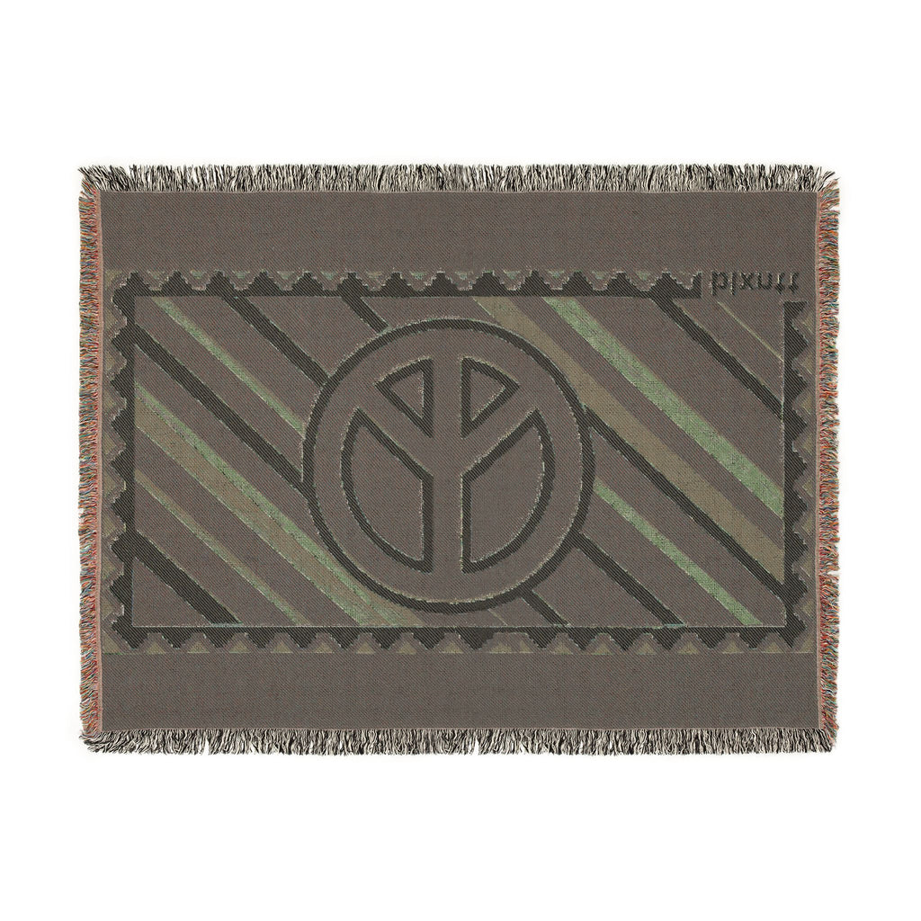 BLXNTT Purple Hippie Woven Blanket #4