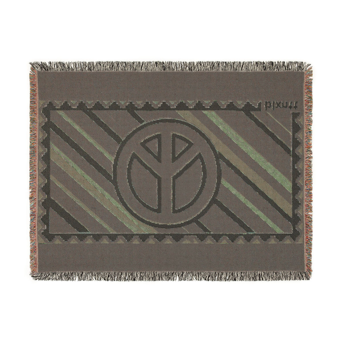 BLXNTT Purple Hippie Woven Blanket #4