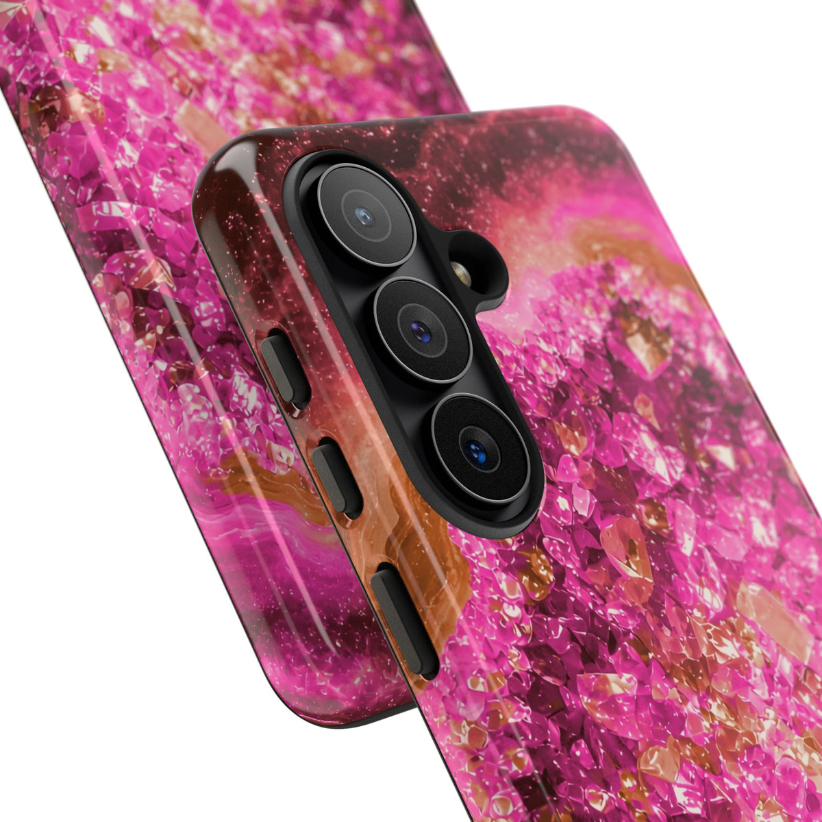 Geode Core - Terracotta Neon Phone Case