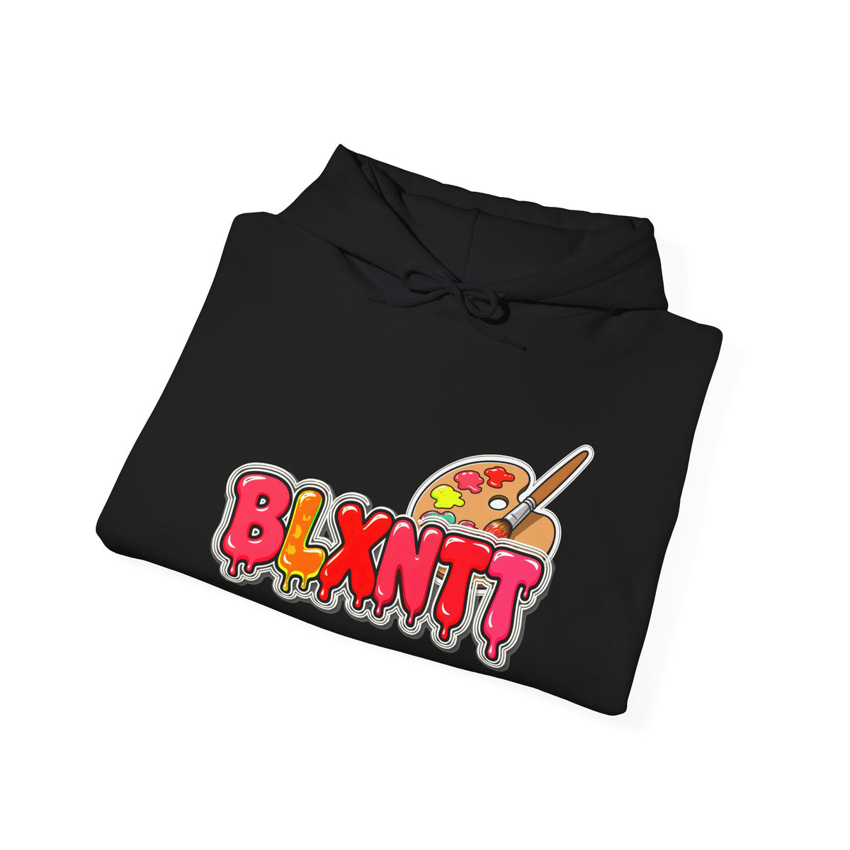 BLXNTT Paint Spill Hoodie - Red (Black)