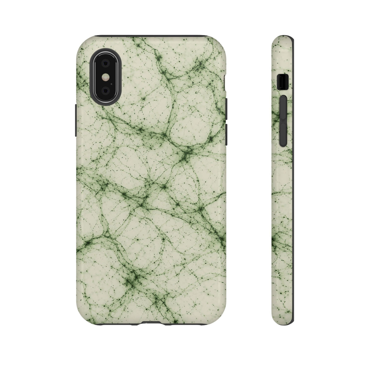 Neon Mycelium - Matcha Latte Phone Case