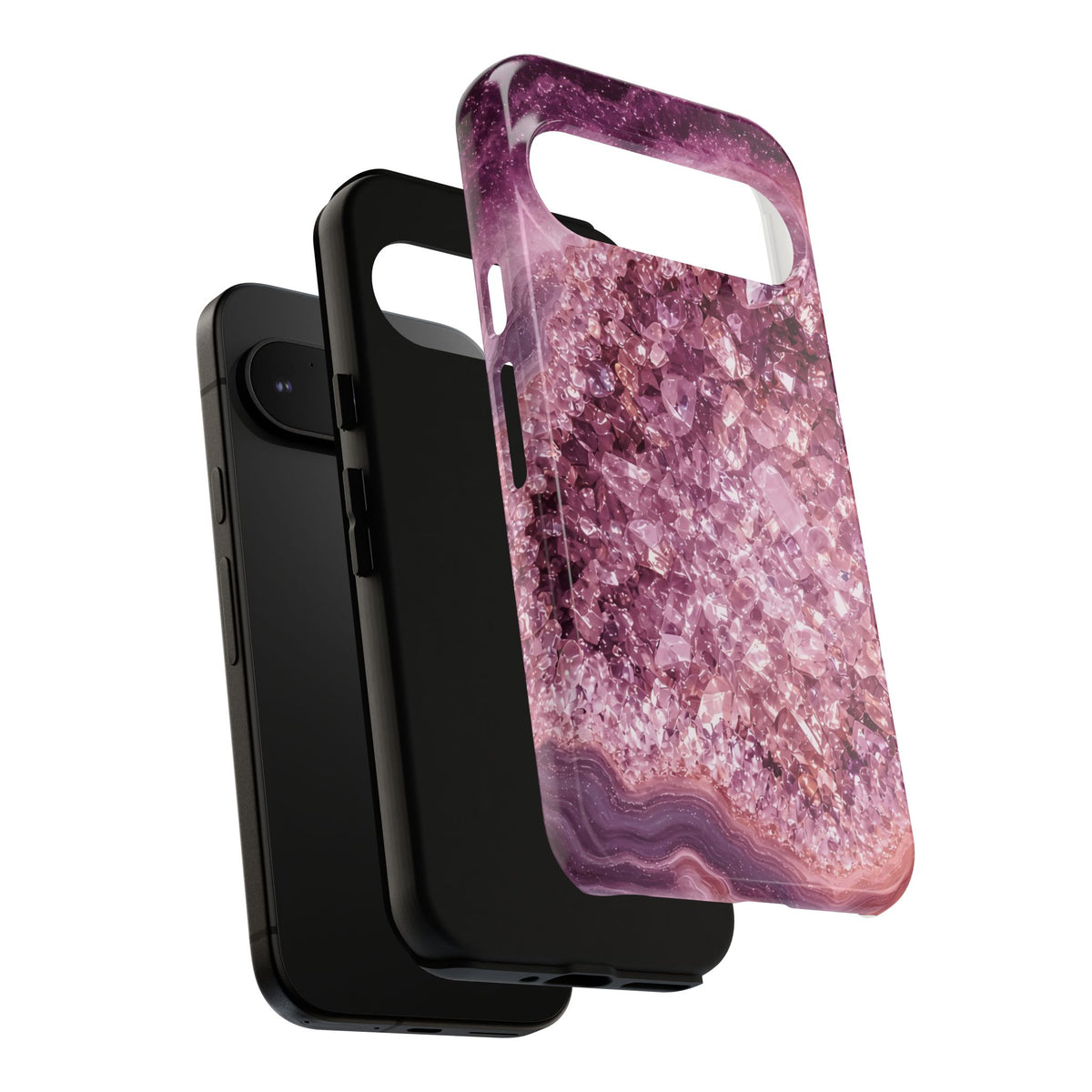 Geode Core - Rose Quartz Phone Case