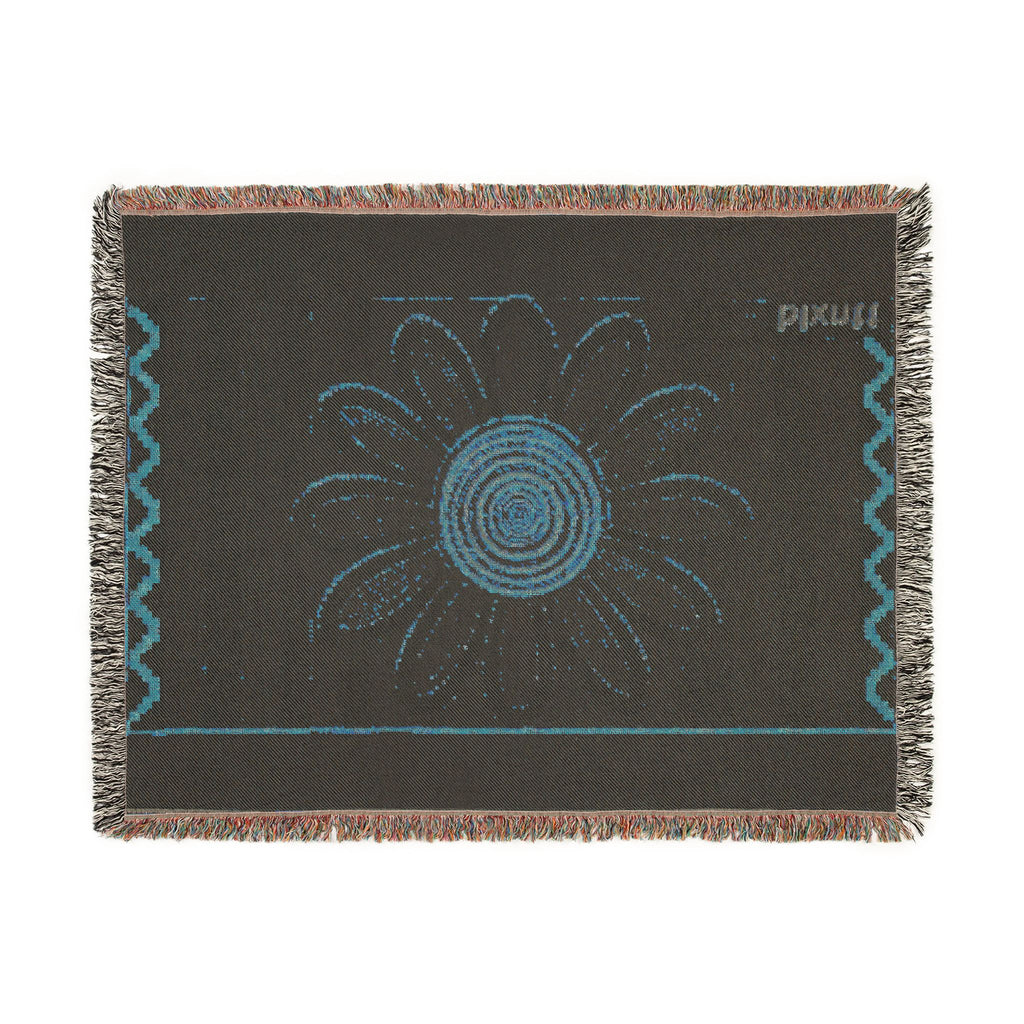 BLXNTT Yellow Hippie Woven Blanket #1