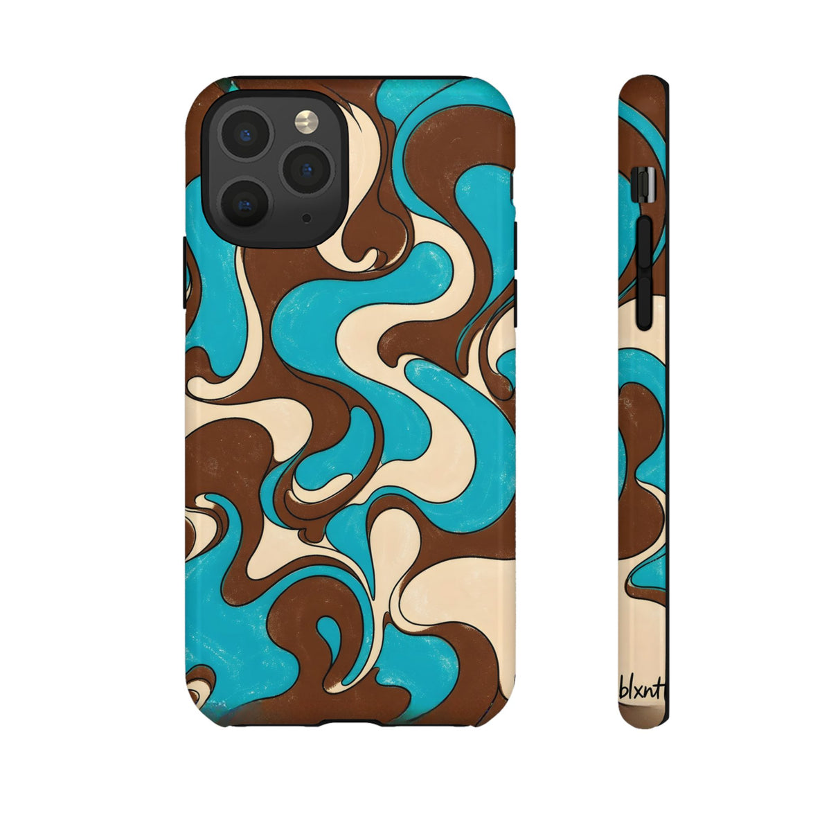 Fillmore Flow - Turquoise & Chocolate Phone Case