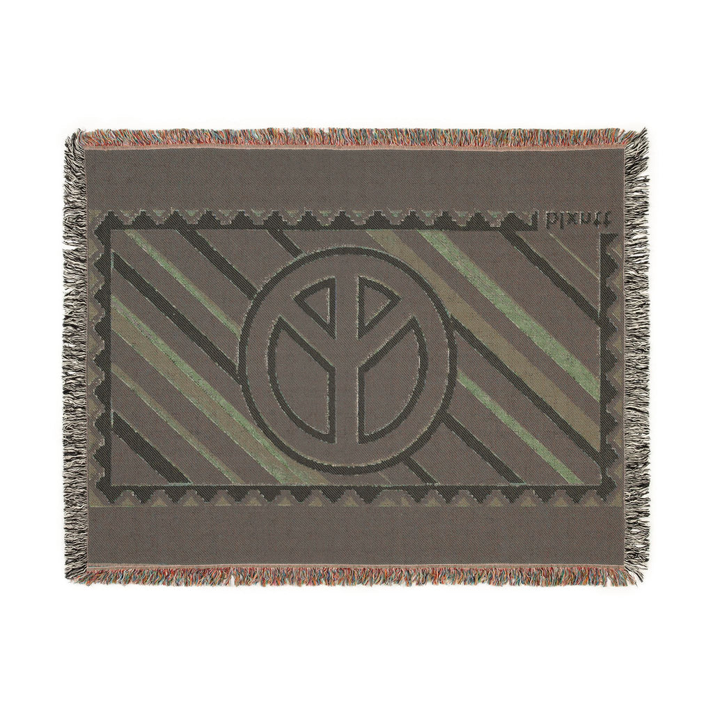 BLXNTT Purple Hippie Woven Blanket #4