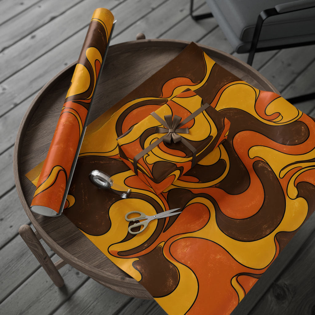 Fillmore Flow - 70s Retro Wrapping Paper
