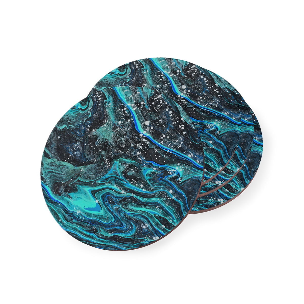 BLXNTT Deep Current Pour Coasters (Single or Set of 4)
