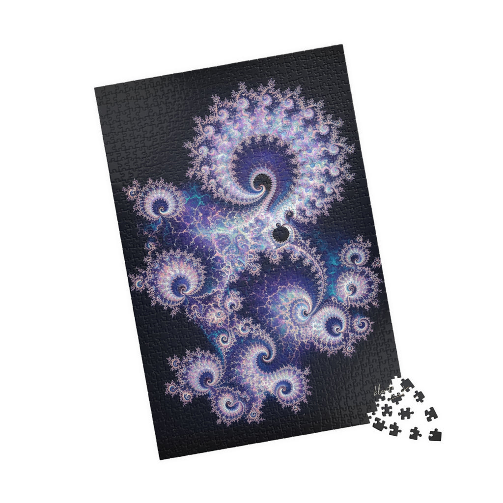 Copper Infinity - Holographic Opal Jigsaw Puzzle