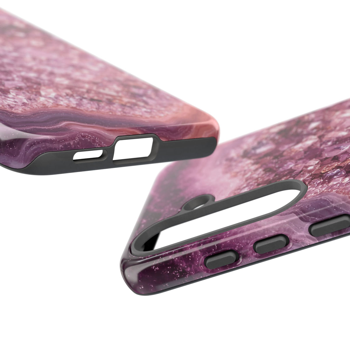 Geode Core - Rose Quartz Phone Case