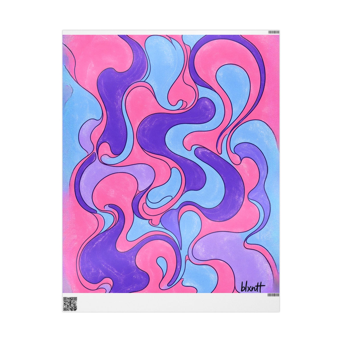 Fillmore Flow - Cotton Candy Wrapping Paper