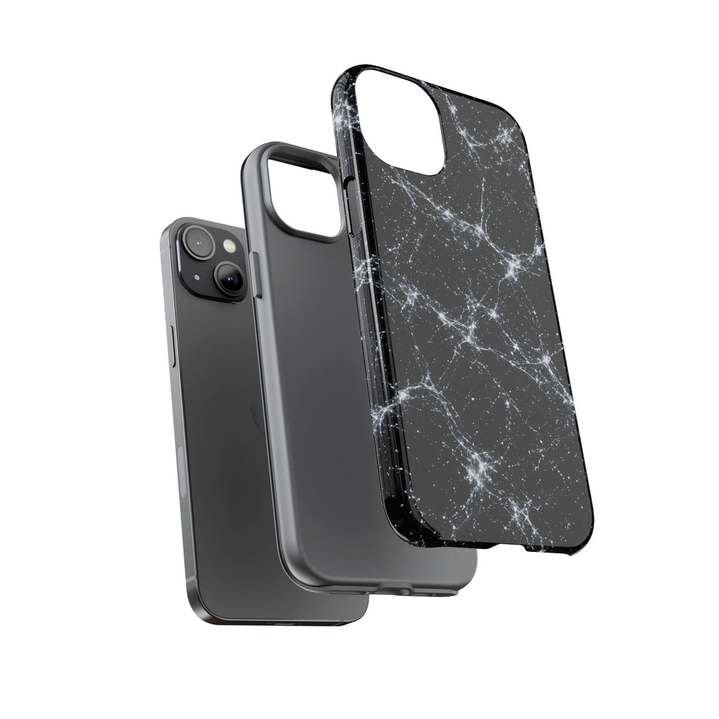 Neon Mycelium - Silver Ghost Phone Case