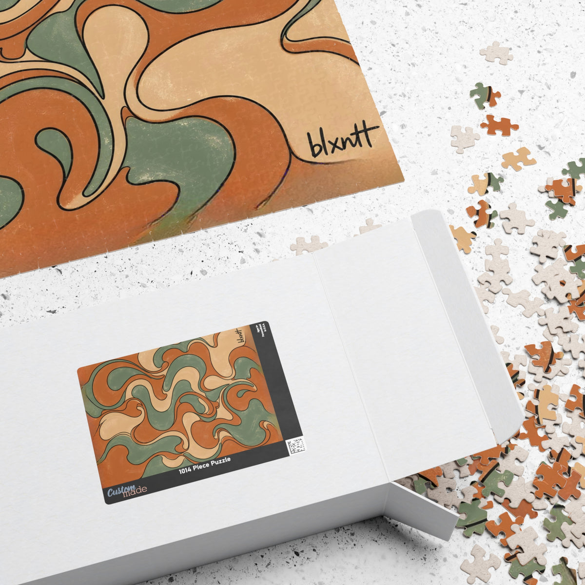 Fillmore Flow - Desert Jigsaw Puzzle