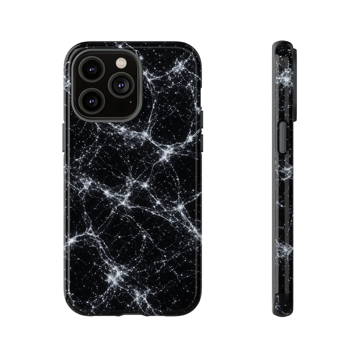 Neon Mycelium - Silver Ghost Phone Case
