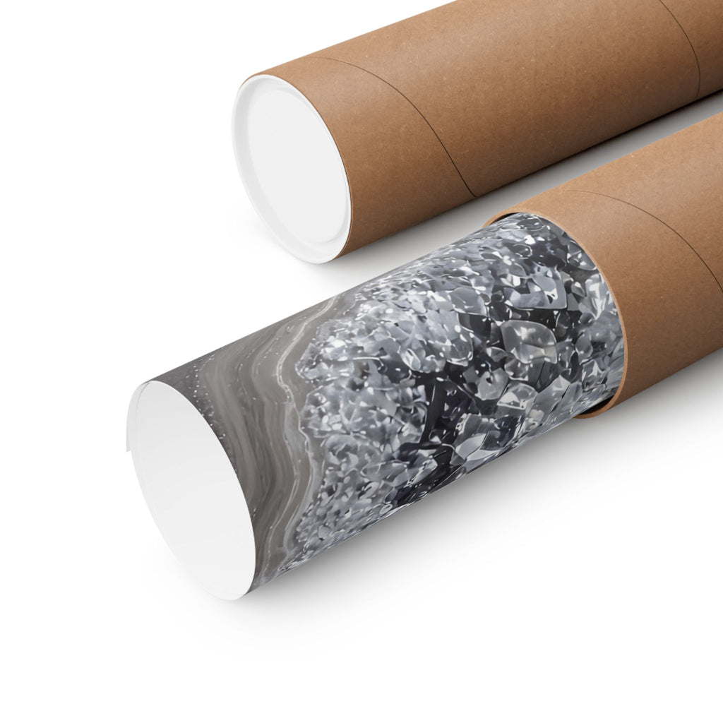 Geode Core - Silver Smoke Poster