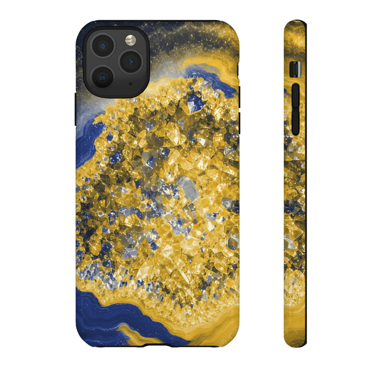 Geode Core - Mustard Navy Phone Case