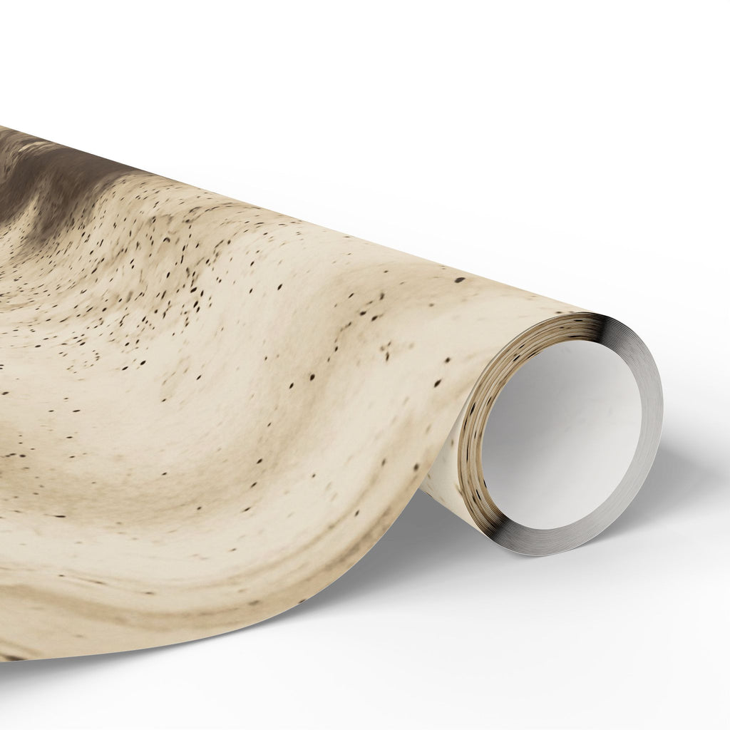 Geode Core - Ink on Paper Wrapping Paper