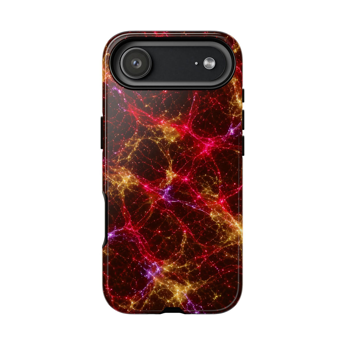 Neon Mycelium - Rainbow Nerve Phone Case