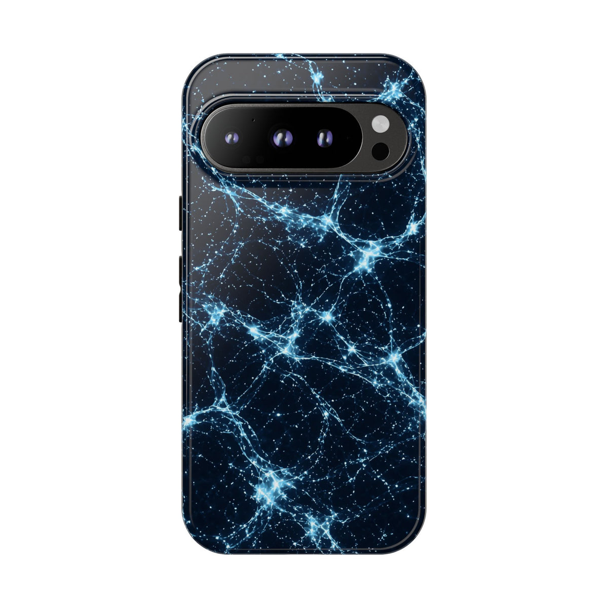 Neon Mycelium - Ice Crystal Phone Case