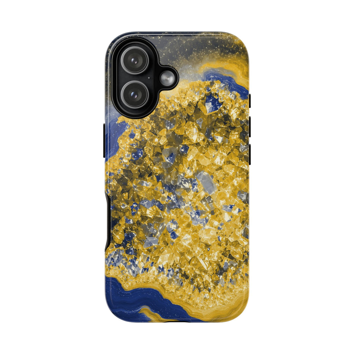 Geode Core - Mustard Navy Phone Case
