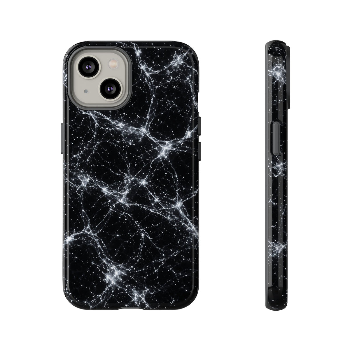 Neon Mycelium - Silver Ghost Phone Case