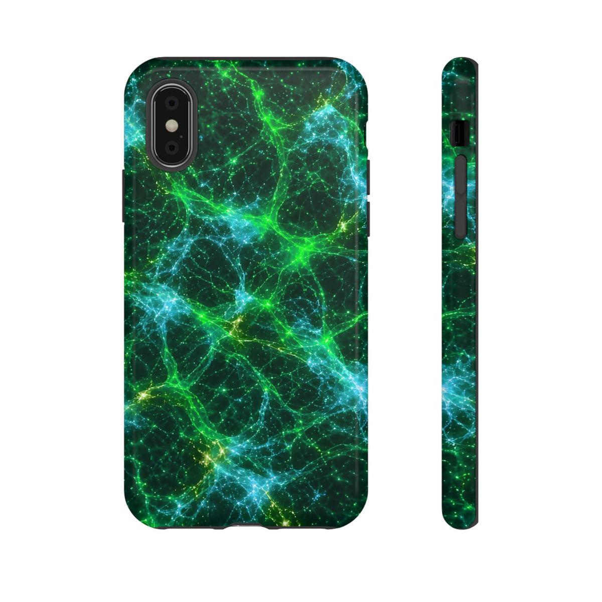 Neon Mycelium - Mermaid Phone Case