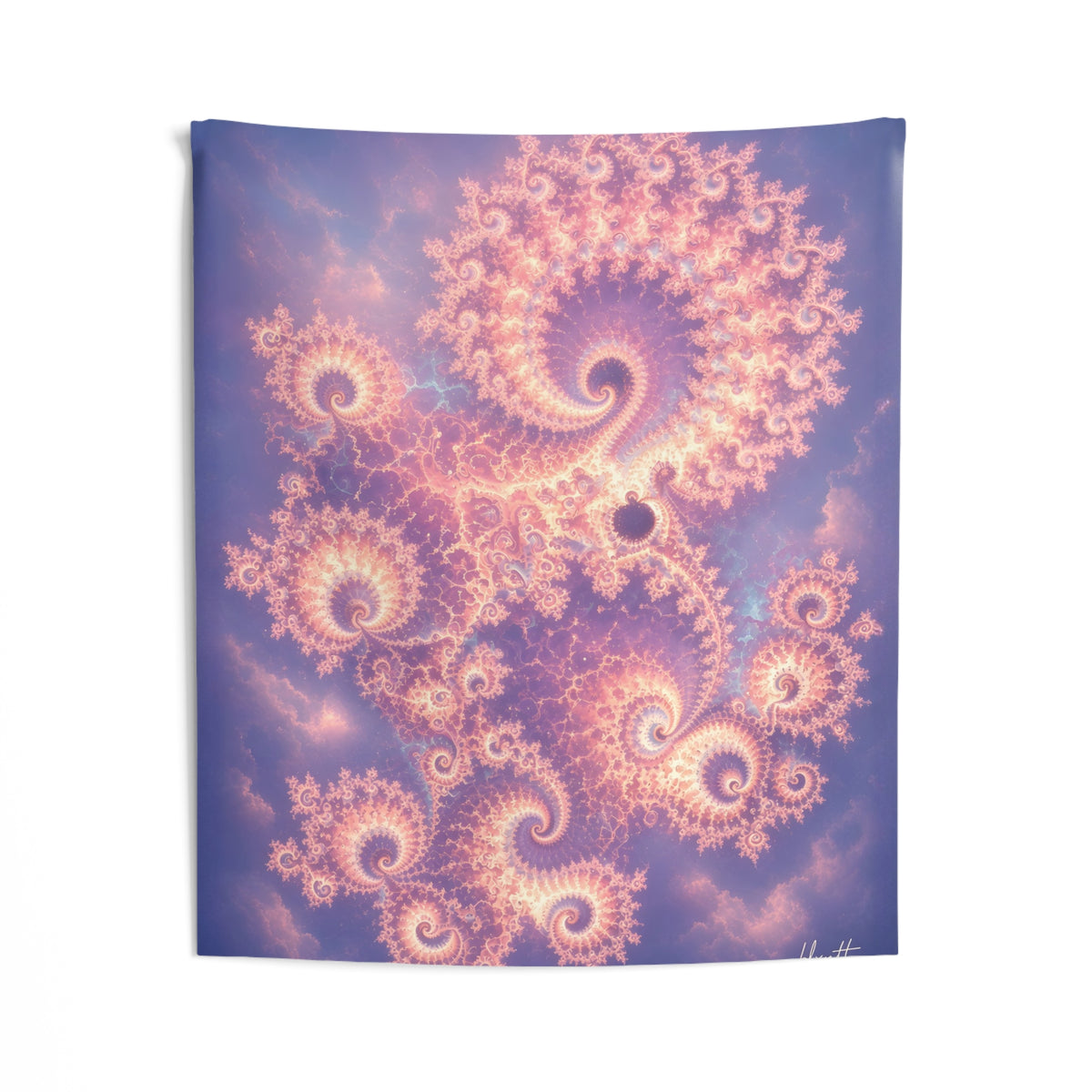 Copper Infinity - Opalescent Sunrise Tapestry