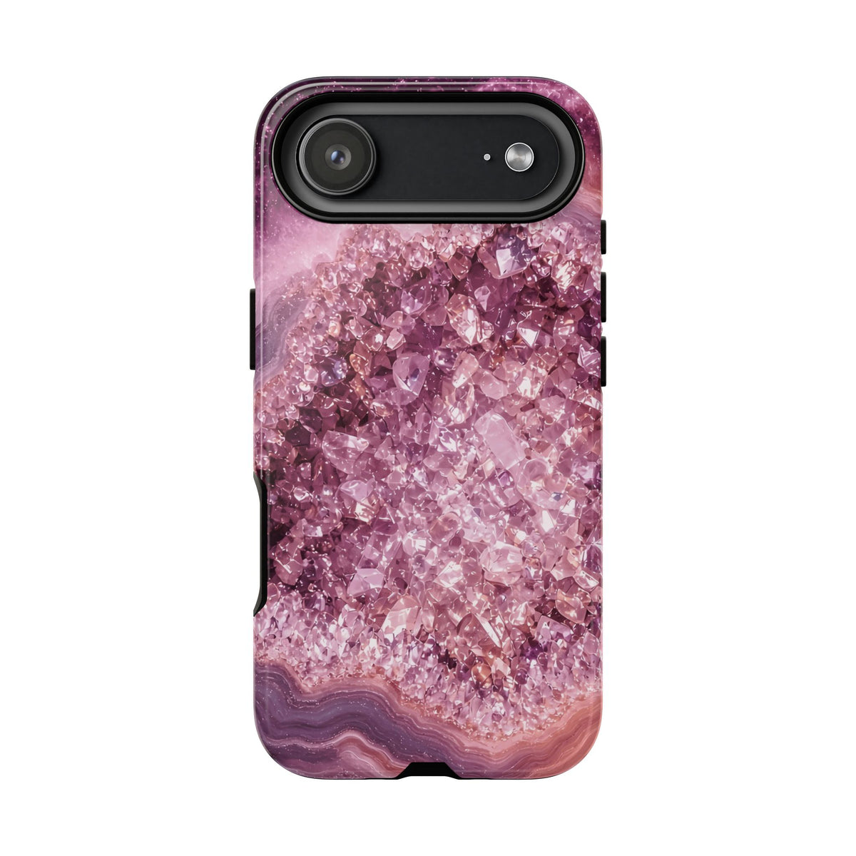 Geode Core - Rose Quartz Phone Case